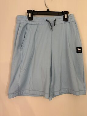 Abercrombie Kids Boys youth blue athletic shorts size 15/16